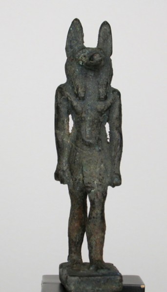 Statuette of the God Anubis, Third Intermediate Period–Late Period, Dynasty 21–31 (about 1069–332