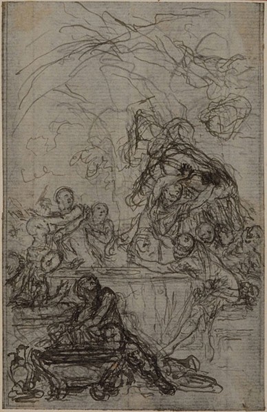 Study for an illustration in Tacitus Tibère, ou Les Six Premiers Livres des Annales, Book IV, Vol.