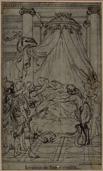 Study for an illustration in Tacitus Tibère, ou Les Six Premiers Livres des Annales, Book VI, Vol.