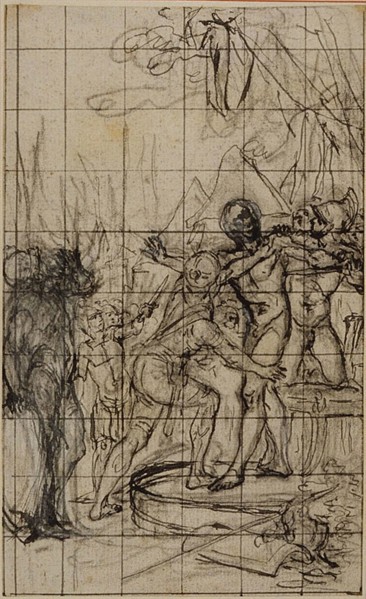 Enlarged Study for an illustration in Tacitus Tibère, ou Les Six Premiers Livres des Annales, Book