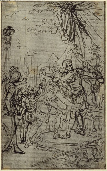 Study for an illustration in Tacitus Tibère, ou Les Six Premiers Livres des Annales Book I, Vol. 1,