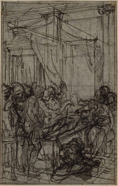 Study for an illustration in Tacitus Tibère, ou Les Six Premiers Livres des Annales Book II, Vol.
