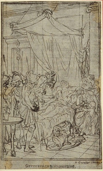 Study for an illustration in Tacitus Tibère, ou Les Six Premiers Livres des Annales Book II, Vol.