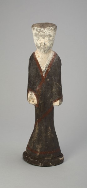 Female Attendant (Tomb Figurine), Western Han dynasty (206 B.C.–A.D. 9), c. 2nd century B.C.,