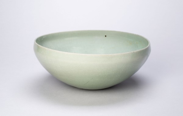 Deep Bowl, Goryeo dynasty (918–1392), 12th century, Korea, Korea, Stoneware with celadon glaze, H.