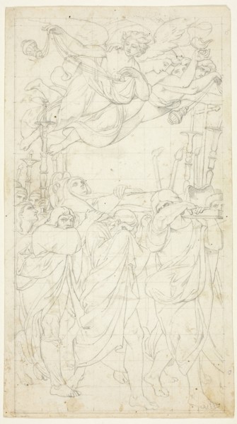Funeral of the Virgin, n.d., Peter Cornelius (German, 1783-1867), after Ludovico Carracci (Italian,