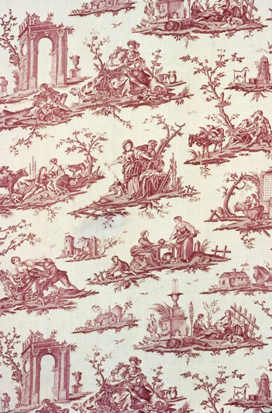 Le Mouton Chéri (Furnishing Fabric), c. 1785, Engraved by Louis marin Bonnet (French, 1736-1793)