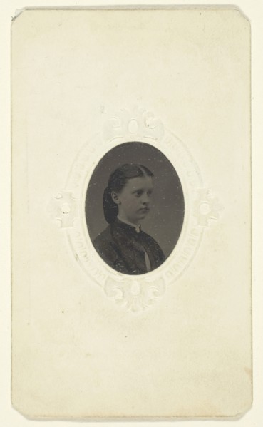 Untitled (Portrait of a Girl), 1840–1900, American, active late 19th century, United States,