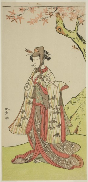 The Actor Iwai Hanshiro IV as Princess Sakura (Sakura Hime) in the Play Wada Sakamori Eiga Kagami,