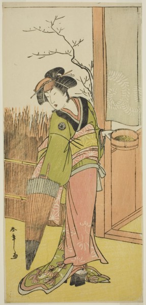The Actor Segawa Kikunojo III in an Unidentified Role, c. 1776, Katsukawa Shunsho ?? ??, Japanese,