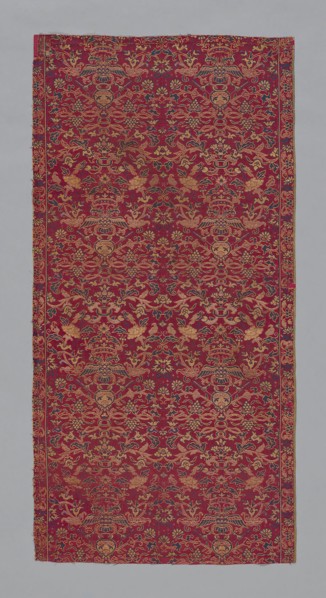 Panel (Furnishing Fabric), late Ming (1368–1644) or early Qing dynasty (1644–1912), China,