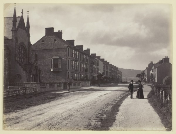 Pensarn, the Street, 1860/94, Francis Bedford, English, 1816–1894, England, Albumen print, 16 × 21