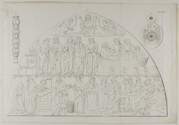 Three Images from Millin’s Atlas, plate XII, 1807–1808, Louis Aubin Millin, French, 19th century,
