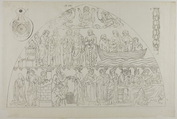 Three Images from Millin’s Atlas, plate XII, 1807–08, Aubin-Louis Millin (French, 19th Century),