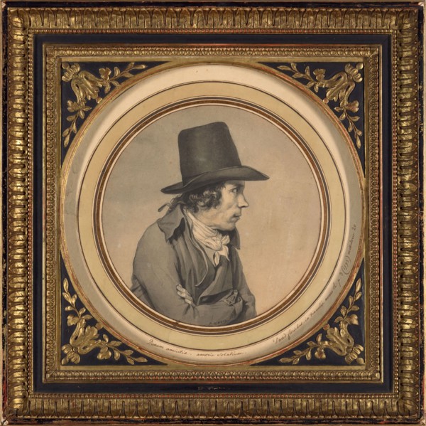 Portrait of Jeanbon Saint-André, 1795, Jacques Louis David, French, 1748-1825, France, Pen and