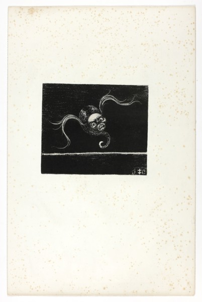 Untitled, plate from Je regardais et je vis…, 1896, Jean de Caldain (French, 19th century), in