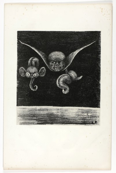 Untitled, plate from Je regardais et je vis…, 1896, Jean de Caldain (French, 19th century), in