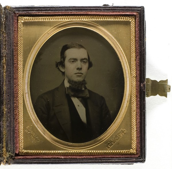 Untitled (Portrait of a Man), 1854/83, Isaac Rehn, American, 1815–1883, United States, Ambrotype, 8