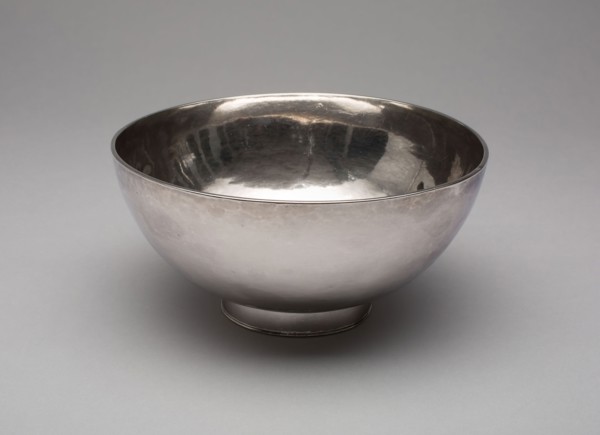 Bowl, 1725/40, Cornelius Wynkoop, American, c. 1701–1740, New York, New York, Silver, 9.5 × 19.4 cm