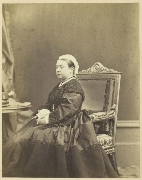 Her Majesty, Queen Victoria, December 1866, André-Adolphe-Eugène Disdéri, French, 1819–1889,