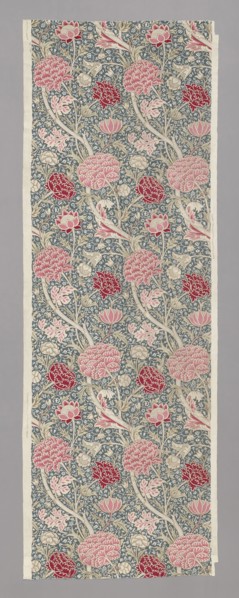 Cray (Furnishing Fabric), 1884, Designed by William Morris (English, 1834–1896), Produced by Morris