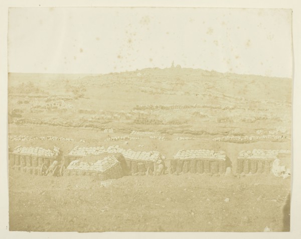 French Batteries and Works, 1855, James Robertson, Scottish, c. 1813–d. after 1881, Scotland,