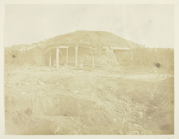 Bomb-Proof in which the Russian General lived who Commanded in the Redan, 1855, James Robertson,