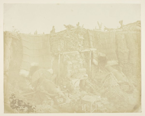 Russian Barrack Battery, 1855, James Robertson, Scottish, c. 1813–d. after 1881, Scotland, Albumen