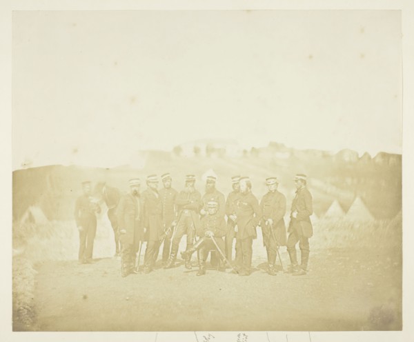 Group Portrait, 1855, James Robertson, Scottish, c. 1813–d. after 1881, Scotland, Albumen print, 23
