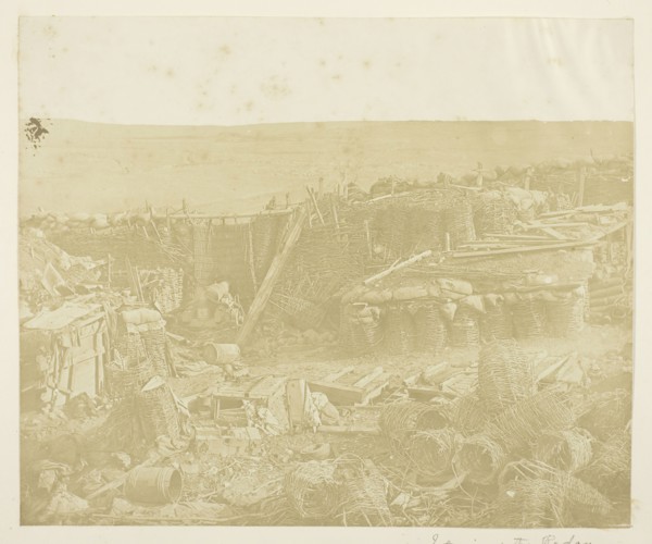 Interior of the Redan, 1855, James Robertson, Scottish, c. 1813–d. after 1881, Scotland, Albumen