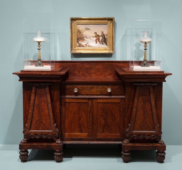 Sideboard, 1825/35, American, 19th century, Philadelphia or Baltimore, Philadelphia, Mahogany,