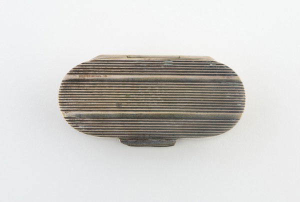 Medicine Box, c. 1850, Possibly England, England, Silver, silver gilt, and brass, 6.4 × 3.2 cm (2