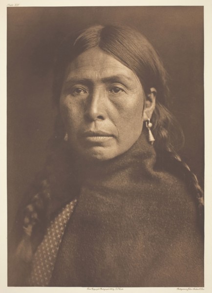 Lummi Type, 1899, Edward S. Curtis, American, 1868–1952, United States, Photogravure, plate 320