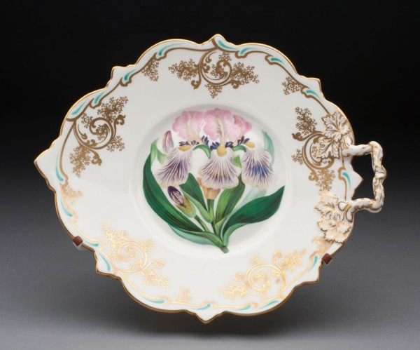 Dish, c. 1825, Spode Pottery & Porcelain Factory, English, founded 1776, Stoke on Trent, Porcelain,