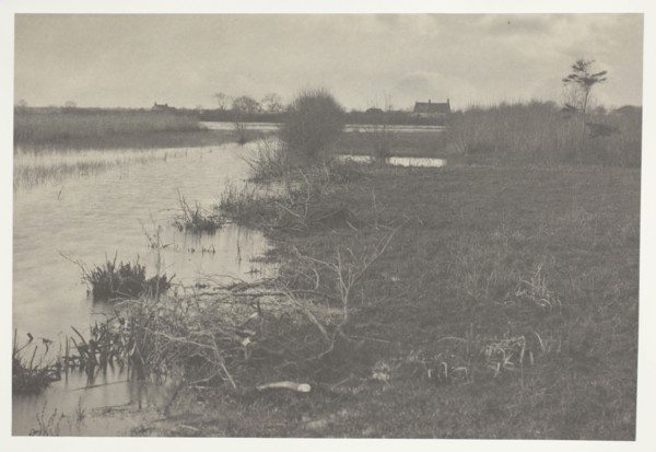 An Autumn Morning, 1886, Peter Henry Emerson, English, born Cuba, 1856–1936, England, Platinum