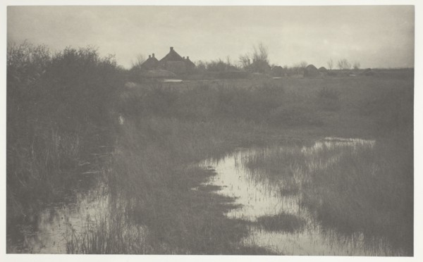 The Fringe of the Marsh, 1886, Peter Henry Emerson, English, born Cuba, 1856–1936, England,