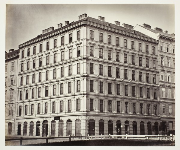 Elisabethstraße No. 8, Zinshaus des Grafen Otto Abensberg und Traun, 1860s, Austrian, 19th century,
