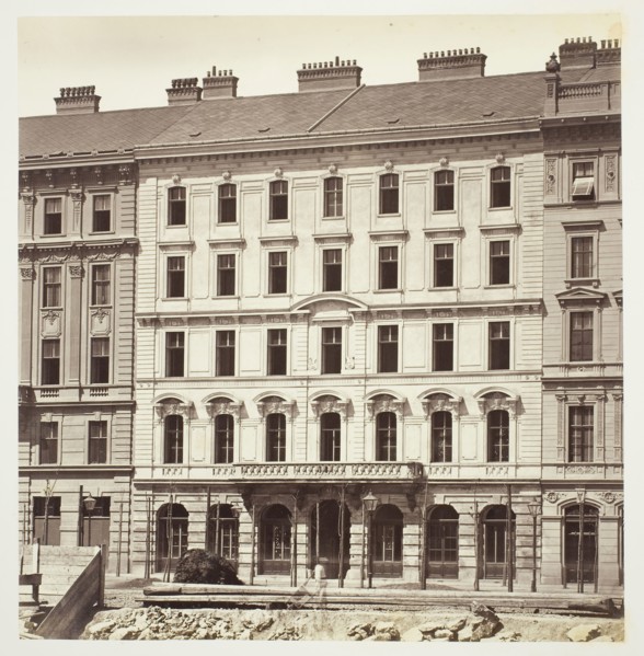 Kolowrat-Ring No. 8, Wohnhaus des Herrn Alfred Skene, 1860s, Austrian, 19th century, Austria,
