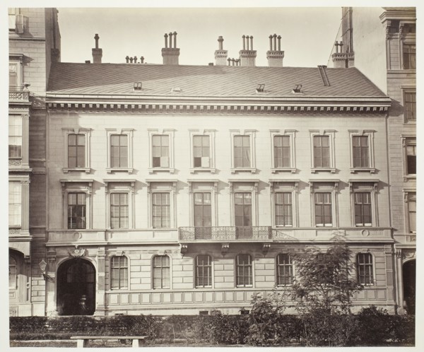 Türkenstraße No. 15, Wohnhaus des Grafen von Wimpfen, 1860s, Austrian, 19th century, Austria,
