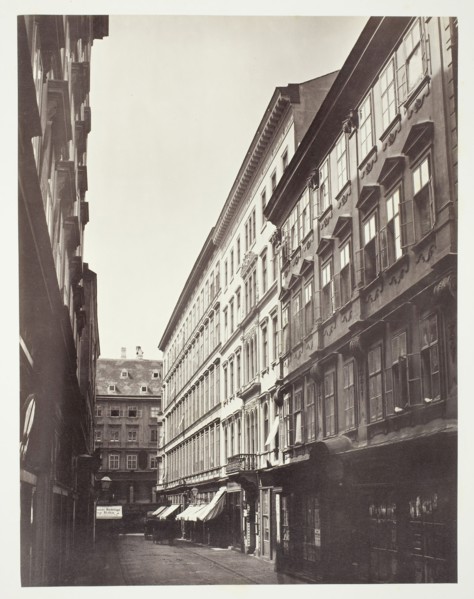 Wollzeile No. 3, Zinshaus des Peter Ritter von Calvagni, 1860s, Austrian, 19th century, Austria,