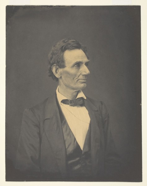Abraham Lincoln, Springfield, Illinois, June 3, 1860, printed c. 1880, Alexander Hesler (American,