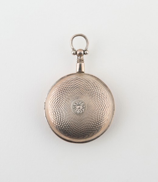 Watch-Shaped Vinaigrette, 1816/17, Joseph Willmore, Birmingham, England, Birmingham, Silver and