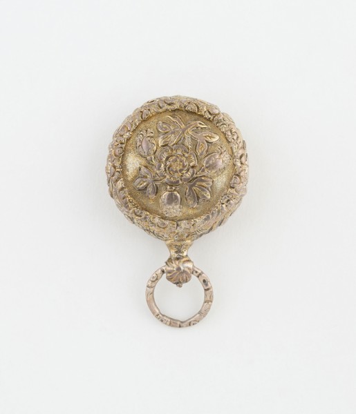 Watch-Shaped Vinaigrette, 1824/25, Joseph Willmore, Birmingham, England, Birmingham, Silver and