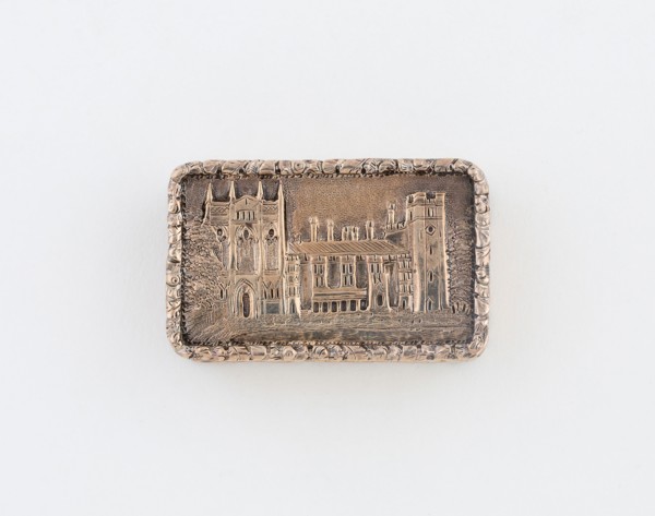 Vinaigrette, 1835/36, Taylor and Perry, Birmingham, England, Birmingham, Silver and silver gilt, 4