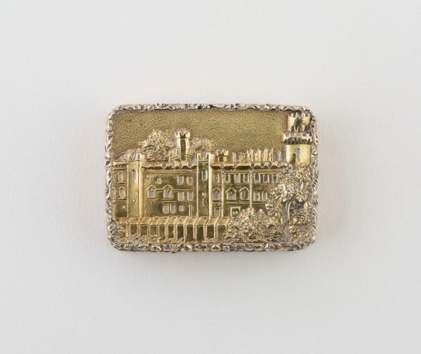 Vinaigrette with View of Warwick Castle, 1846/47, Nathaniel Mills, Birmingham, England, Birmingham,