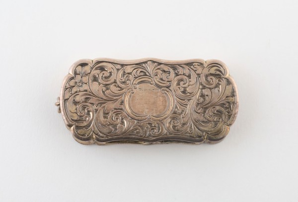 Vinaigrette, c. 1860/61, Edward Smith, Birmingham, England, Birmingham, Silver and silver gilt, 5.7
