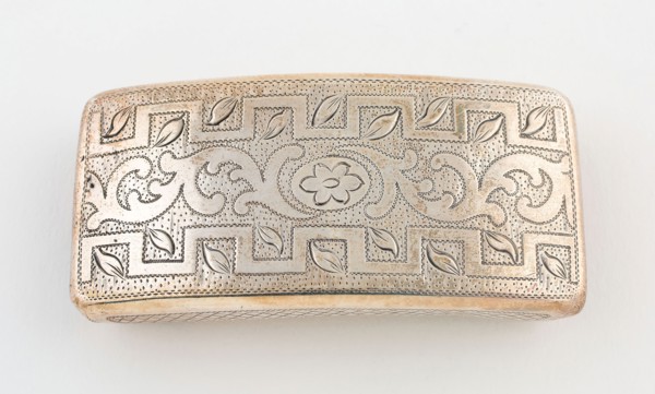 Vinaigrette, c. 1806/07, Marked KH & Co., Birmingham, England, Birmingham, Silver and silver gilt,