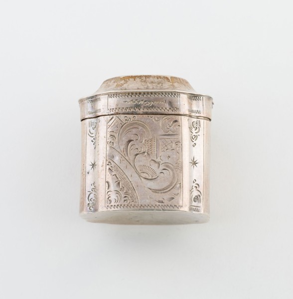 Sponge Box, 1855, Probably Cornelis van Gelderen Pz., Dutch, active c. 1840-c. 1874, Probably
