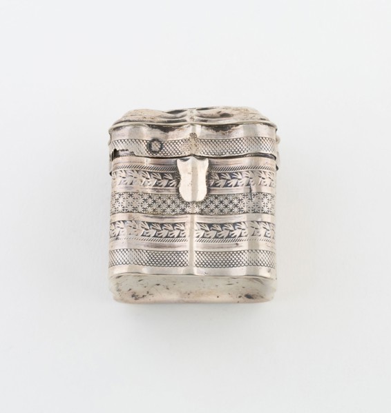 Sponge Box, 1852, Jacobus van Dam, Dutch, active c. 1849-c. 1888, Schoonhoven, Netherlands,