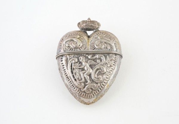 Sponge Box, c. 1830, Denmark, Denmark, Silver, H. 5.7 cm (2 1/4 in.)